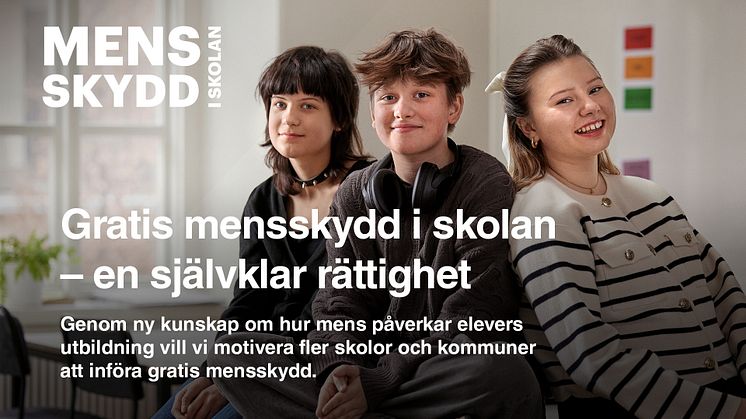 Kampanj om gratis mensskydd i skolan vinner SABRE Award