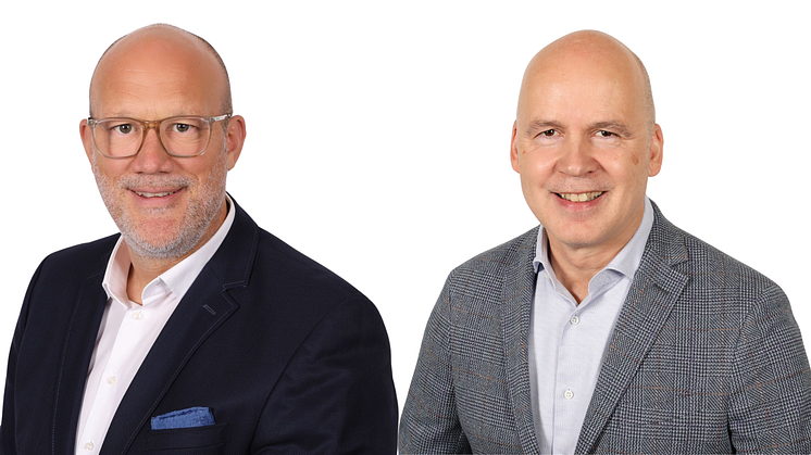 Gerrit Sellmer (links) und Stefan Weiss (rechts). Bildquelle: Algeco