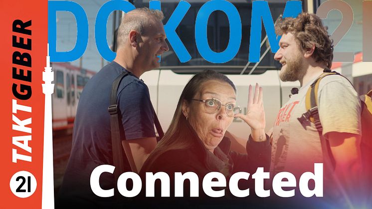 Ob Bus oder Stadtbahn: Wer mit uns unterwegs ist, bleibt online – und zwar dank kostenlosem WLAN in unseren Fahrzeugen. Möglich macht das die Zusammenarbeit von DSW21 mit DOKOM21.