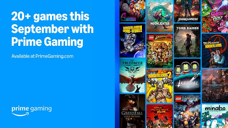 Prime Gaming September Content Update