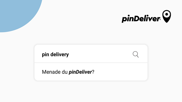 Pin Delivery byter namn till pinDeliver