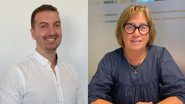 f.v Alen Begic, Inger Hokstad