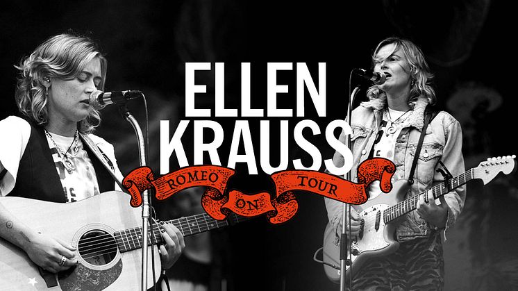 Albumaktuella Ellen Krauss ger sig ut på höstturné med stopp i Gävle!