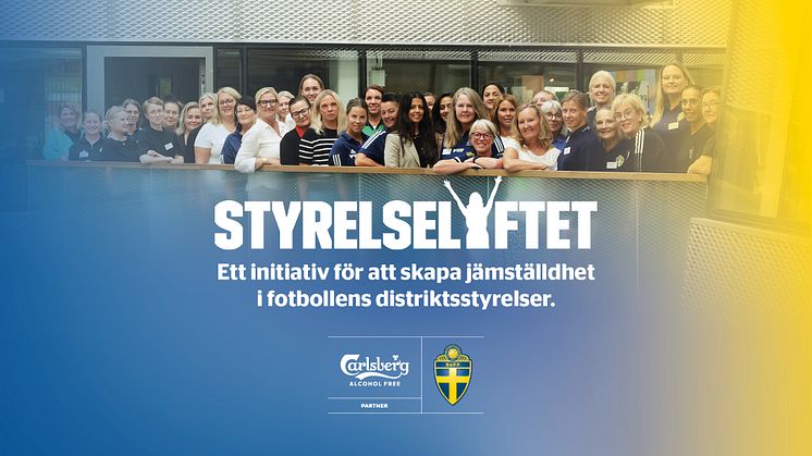 Carlsberg och SvFF lanserar initiativ för ökad jämställdhet i svensk fotboll