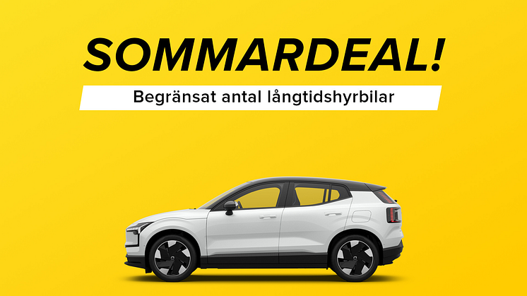 Hertz släpper sommarens priser tidigt och extra förmånligt på månadshyra