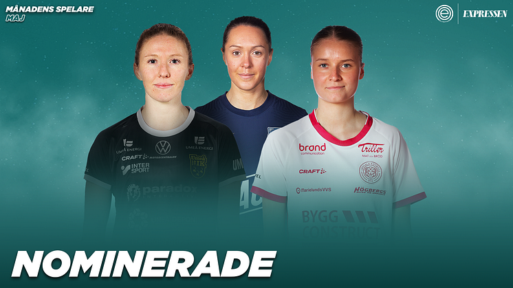 De kan bli Månadens spelare i maj