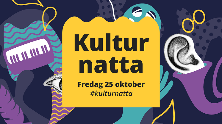 25 oktober är det dags för Kulturnatta i Göteborg.