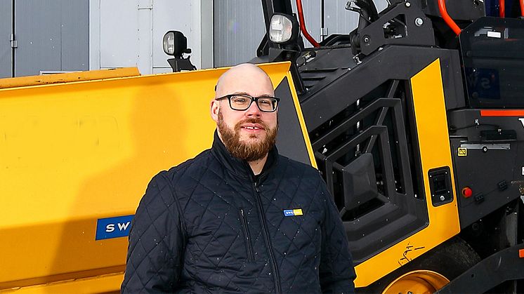 Hallå där Jerry Tillberg, key account manager för Ammann light compaction på Swecon!