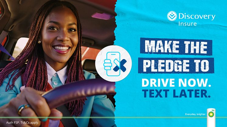 Thumbs up for those who #DriveNowTextLater - Discovery Insure and bp launch nationwide road safety campaign