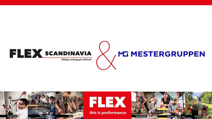 Nytt samarbetsavtal mellan FLEX Scandinavia och Mestergruppen Sverige.
