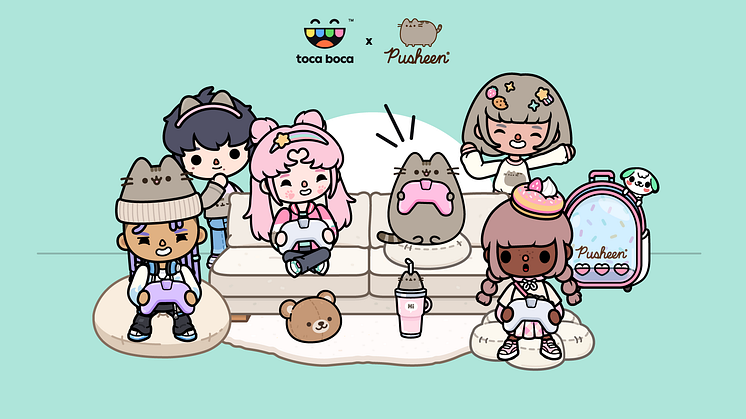 Toca Boca and Pusheen Collaborate to Bring "No Plots, Just Vibes" to Toca Boca World