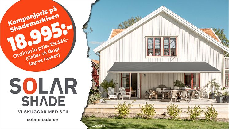 Shademarkis 18.995kr (Gäller så långt lagret räcker)