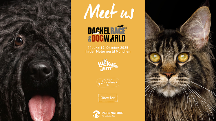 Besucht uns auf der DogWorld in München!