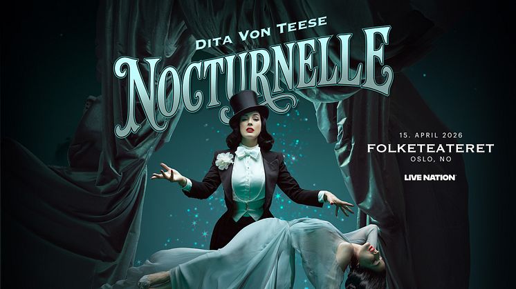 BURLESKDRONNINGEN DITA VON TEESE TIL NORGE!