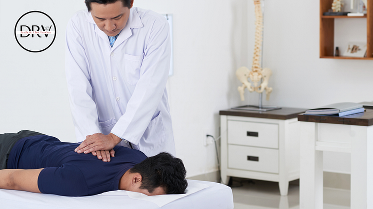 Chiropractic now at DRV Clinic! £160/session with Dr. HMAM – feel better, move better, live better.