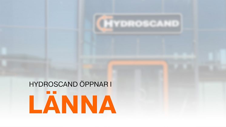 Hydroscand öppnar slangservicebutik i Länna