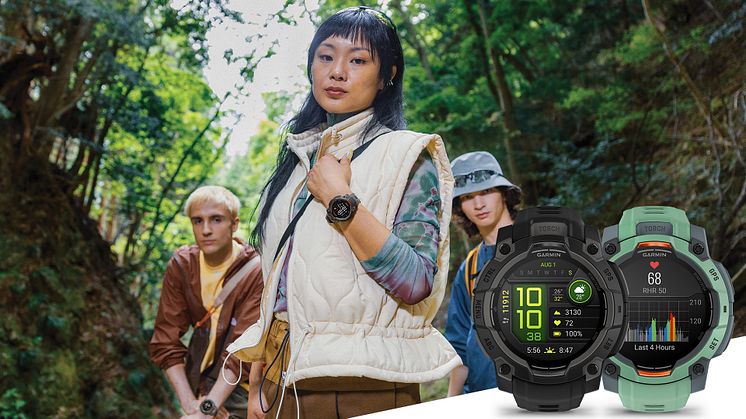 Dessa nya smartwatches är djärvt designade för en aktiv livsstil. De har en ljusstark AMOLED-display eller solenergiladdning, en metallförstärkt boett och LED-inbyggd ficklampa på alla modeller
