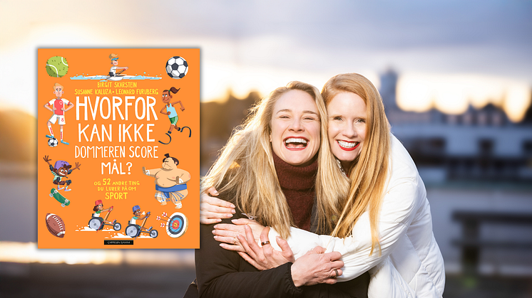 Før helgen kom Birgit Skarstein og medforfatter Susanne Kaluzas nye bok "Hvorfor kan ikke dommeren score mål og 52 andre ting du lurer på om sport". Nå er rettighetene solgt til Danmark.