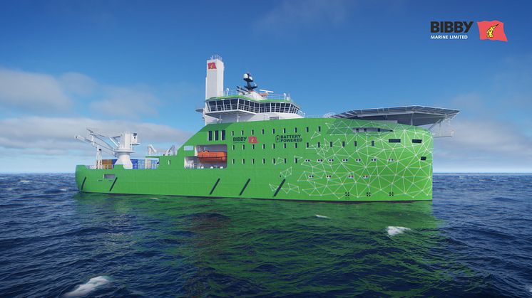 Kongsberg Maritime to supply an integrated package of equipment for Bibby Marine’s new Electric Commissioning Service Operation Vessel (eCSOV)