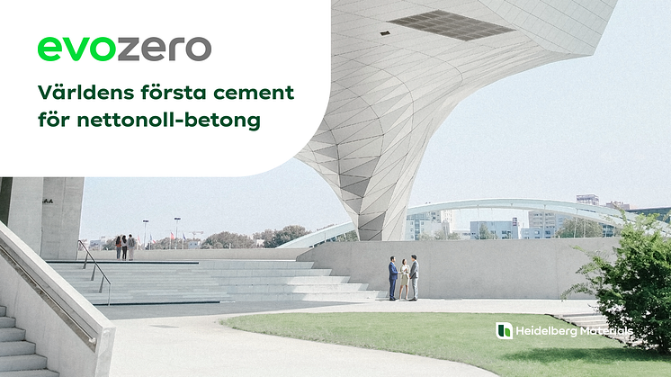 Webbinarium: evoZero – världens första cement för nettonoll-betong