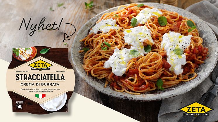 Zeta stracciatella - Crema di burrata 