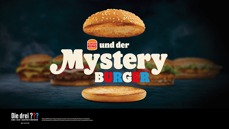 Burger King® sorgt mit mysteriösem Burger für drei???