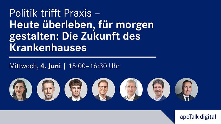 apoTalk digital: Gesundheitspolitischer Blick auf die Krankenhausreform