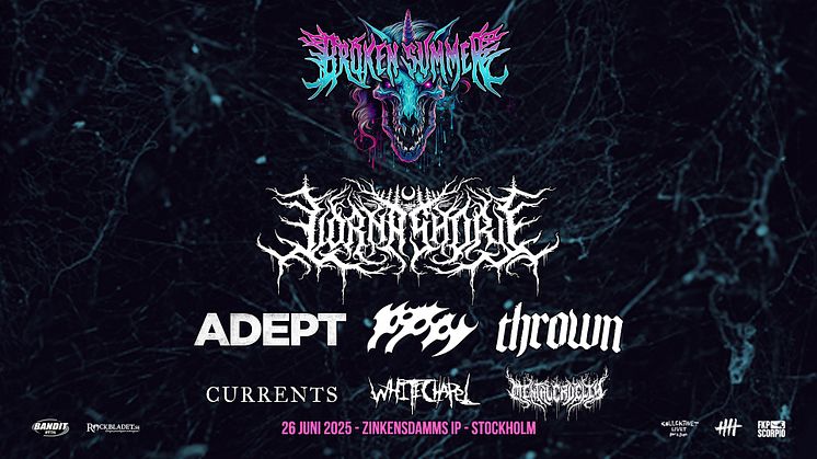 Ny metalfestival till Stockholm - Broken Summer får premiär i juni! 