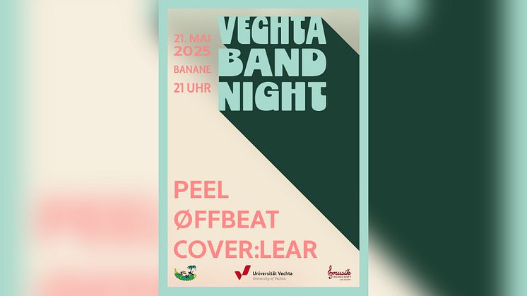 Fachrat und Studienfach Musik laden zur ersten "Vechta Band Night" ein