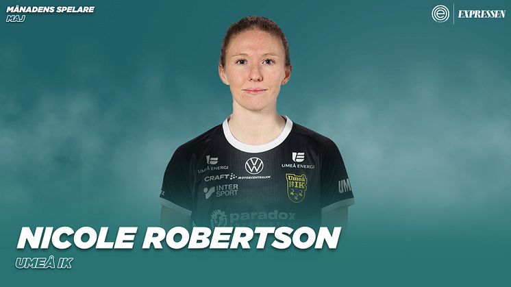 Nicole Robertson värvades med specialupplägg – utses nu till månadens spelare i maj