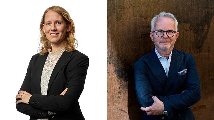 Stina C. Byre og Gunnar Bøyum trer inn i styret til Stiftelsen NOVA Spektrum. Foto: NOVA Spektrum.
