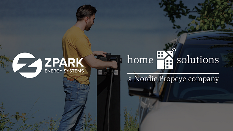 Zpark and Nordic Propeye's business Home Solutions enter a strategic partnership to offer EV-charging solutions to housing associations