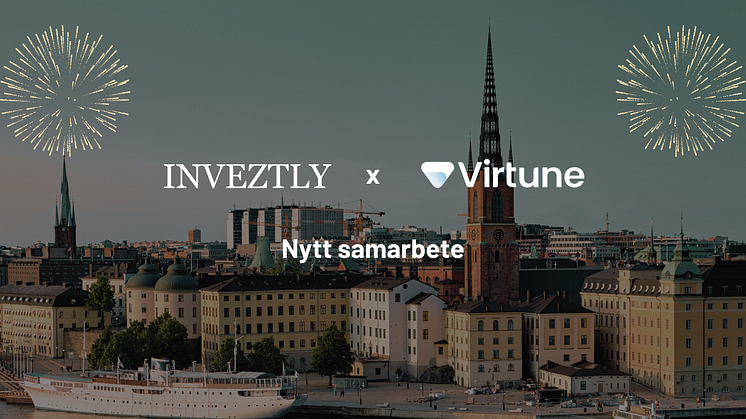 Inveztly och Virtune inleder samarbete. 