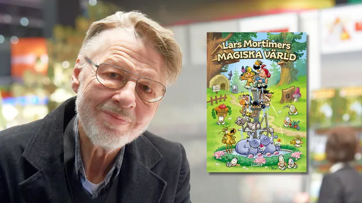 Serieikonen Lars Mortimer och nytt samlingsalbum Lars Mortimers magiska värld