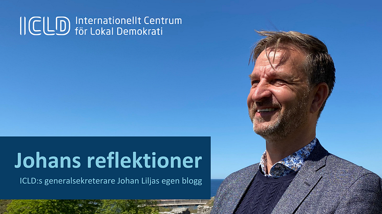 ICLD:s generalsekreterare Johan Lilja. Foto: ICLD