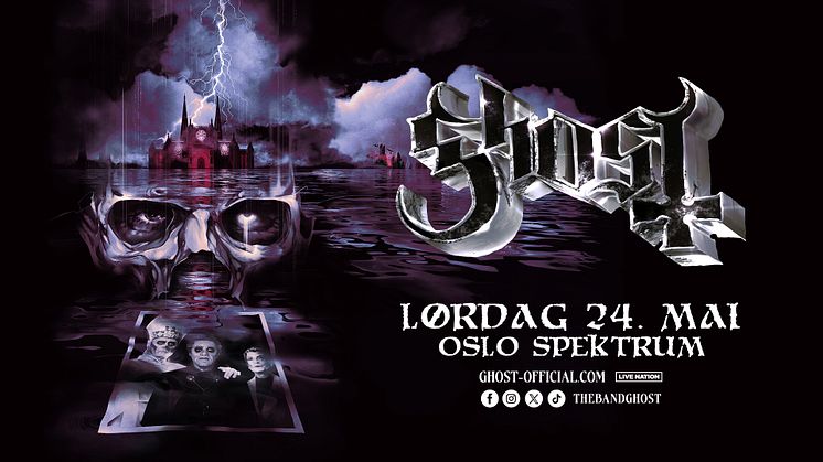 GHOST INNTAR OSLO SPEKTRUM I 2025!
