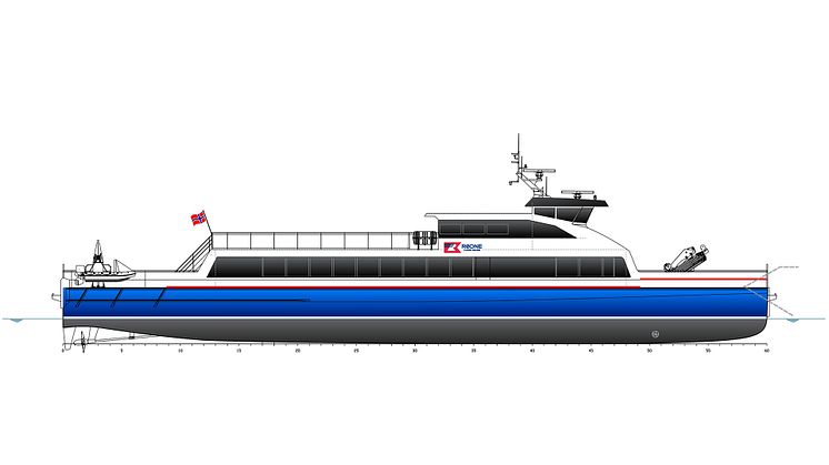Rødne får sin nye hel-elektriske kombi-katamaran til Lysefjorden  i juni 2026