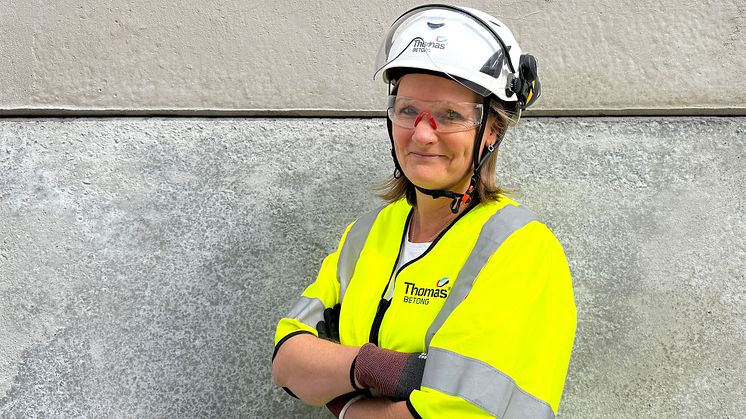 Eva Johansson är ny KMA-chef på Thomas Betong och tillträdde sin tjänst den 2 juni och blir en del av strategiledningen.