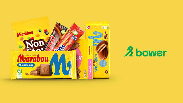 Mondelez Danmark og Marabou opretter forbindelse til affaldssorteringsappen Bower
