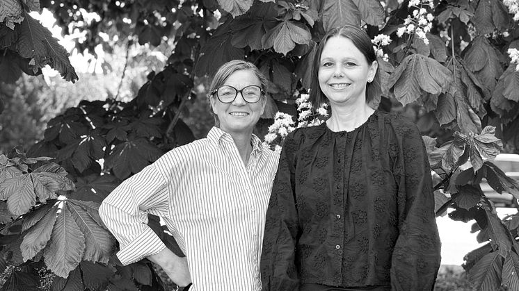 Helena Beckman och Cecilia Spannel representerar LINK Arkitektur på European Healthcare Design Congress.