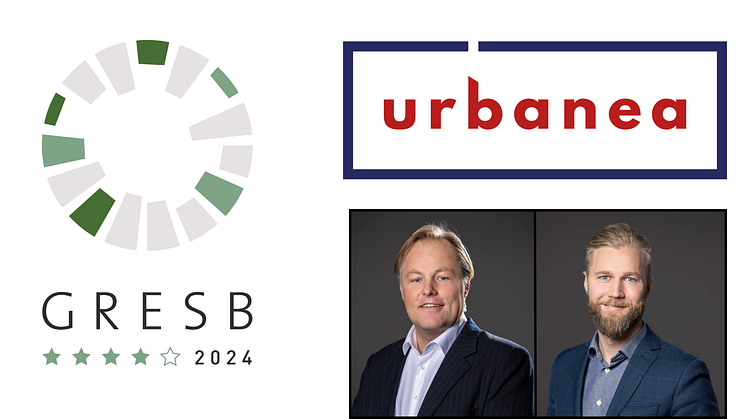 Urbanea Earns Prestigious 4-Star GRESB Rating