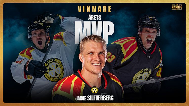 Jakob Silfverberg är Årets MVP i SHL 2024/25