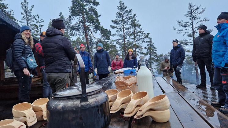 Tillsammans med naturturismaktörer besöker representanter från Destination Jönköping "Forum för naturturism" för andra året i rad.