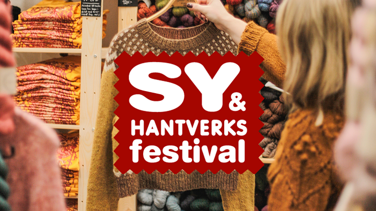 Sveriges största mässa för sömnad, handarbete & eget skapande arrangeras på Stockholmsmässan!
