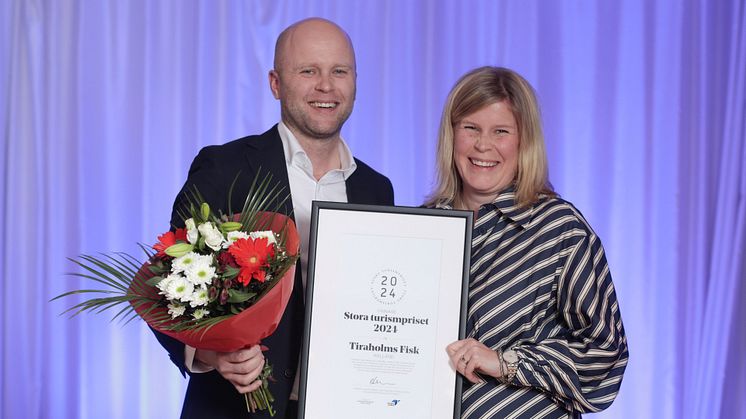 Tiraholms Fisk vinner Stora turismpriset 2024