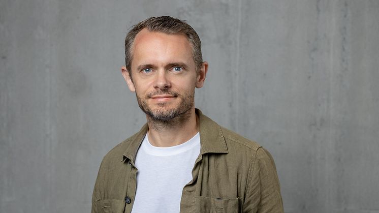 Bild på Gustav Berghog som är ny VD på Mynewsdesk
