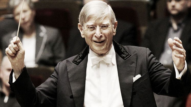 Stjärndirigenten Herbert Blomstedt åter i Göteborg