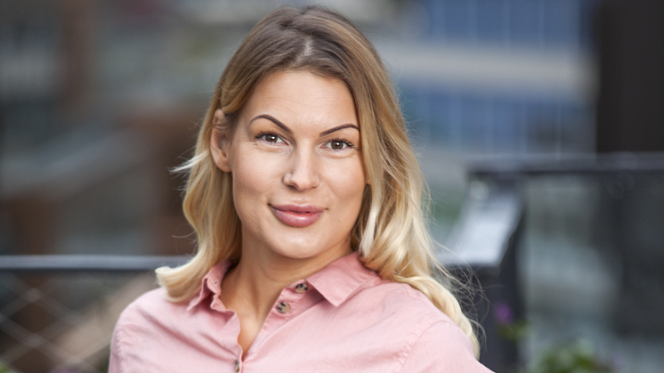 Sara Forsberg, anläggningschef på Riddermark Bil i Länna.