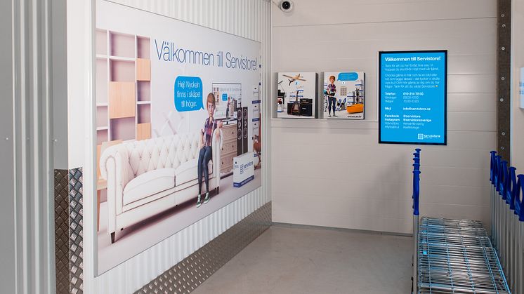 Servistore öppnar sex nya förrådsanläggningar under 2025