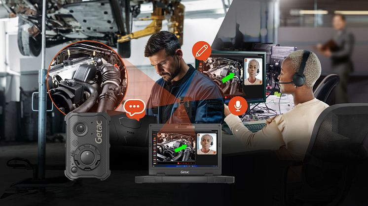 Getac Assist: Mehr Effizienz bei Kfz-Reparatur durch Echtzeit-Support   ©Getac